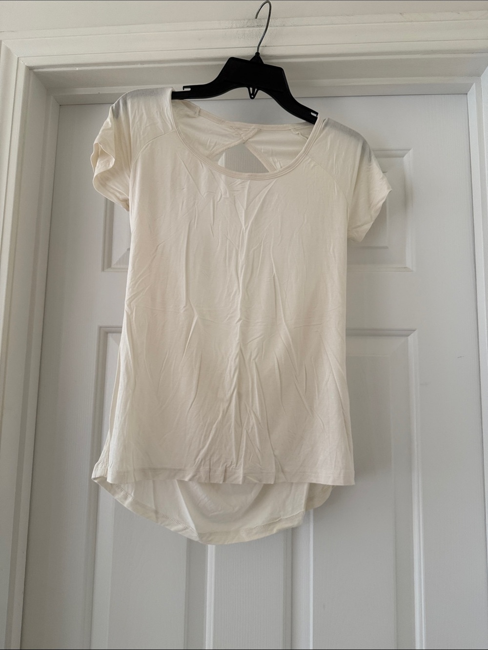 Women's Cream Short Sleeve